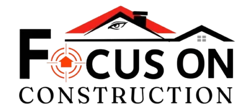 logo focus on construction