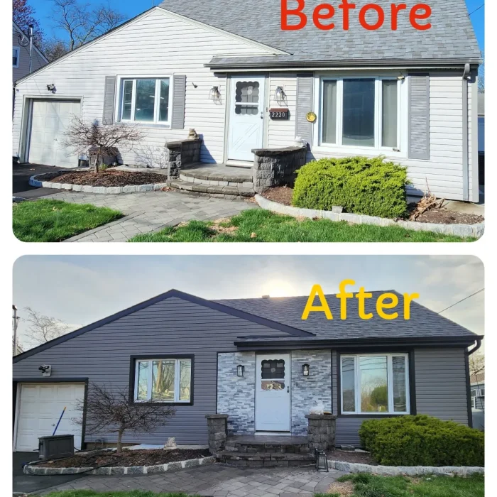 Roofs Before and After